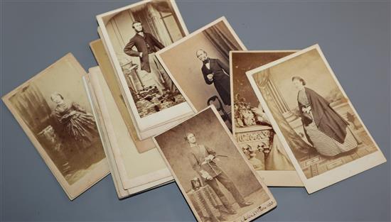 A collection of 47 mixed Victorian photographs